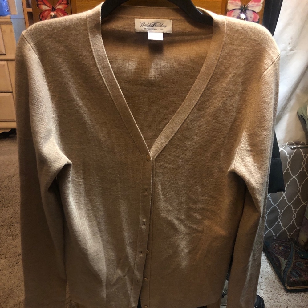 Brooks Brothers 100% Merino Wool Cardigan